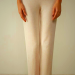 Beige Women's Intimissimi Classic Beauty Modal Wool Cuffed Pants