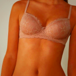 Beige Intimissimi Sofia Balconette Lace Bra - Women's Clothing