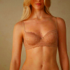 Beige Intimissimi Sofia Balconette Lace Bra - Women's Clothing
