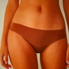 Intimissimi Women's Seamless Microfiber Panties Dark Beige