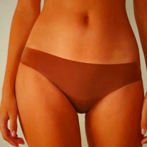 Intimissimi Women's Seamless Microfiber Panties Dark Beige