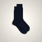 Intimissimi Short Warm Cotton Men's Socks Blue