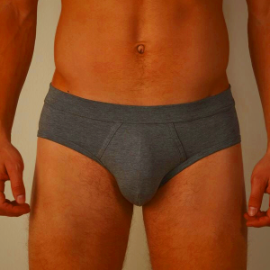 Deep Grey Intimissimi Men's Supima® Cotton Underwear