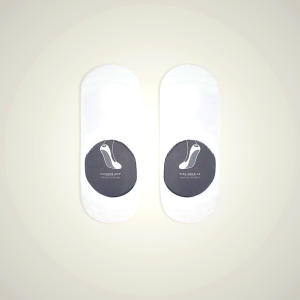 Intimissimi White Terrycloth Shoe Liners for Men - Comfort & Support