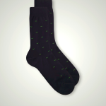 Intimissimi Men's Patterned Lisle Cotton Shorts Black