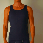 Intimissimi Ribbed Supima Cotton Men's Blue Clothing