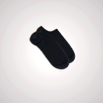 Intimissimi Black Cotton Footsies for Men - Size Options Available