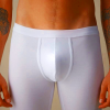 Men's Intimissimi Long Underwear in Stretch Supima Cotton - White