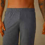 Men's Intimissimi Deep Grey Jersey Shorts - Comfortable Pajama Clothing