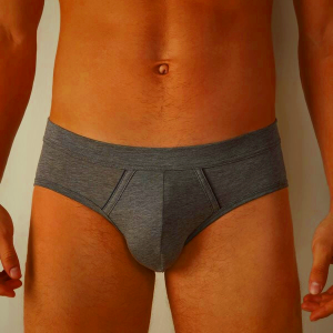Deep Grey/Blue Intimissimi Men's Supima Cotton Underwear