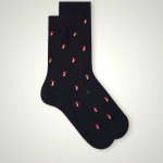 Intimissimi Black Patterned Cotton Shorts for Men - Size XS to XXL