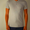 Men's Intimissimi Light Grey Short-Sleeve Supima Cotton Top