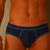 Men's Intimissimi Stretch Supima Cotton Underwear Blue