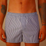 Men's Intimissimi White/Blue Print Underwear - Size XXS to XXL