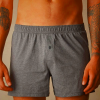 Intimissimi Men's Deep Grey Cotton Jersey Underwear - Relaxed Fit