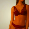 Intimissimi Women's Romantic Life Giorgia Balconette Bra Dark Red