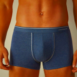 Blue Light Grey Mens Intimissimi Supima Cotton Underwear
