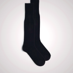Intimissimi Black Warm Cotton Men's Socks - Tall Sizes