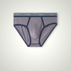 Intimissimi Men's Deep Grey/Blue Supima Cotton Underwear