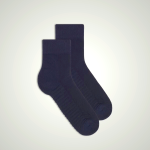 Intimissimi Blue Terrycloth No-Show Men's Socks