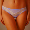Intimissimi Women's Pretty Flowers Brazilian Panties Lavender/White