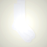 Intimissimi White Short Terrycloth Men's Socks