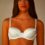 Intimissimi Sofia Balconette Silk Bra White - Women's Clothing