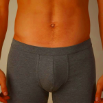 Deep Grey Mens Intimissimi Supima® Cotton Loose Fit Underwear