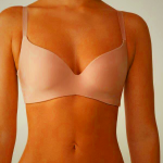 Beige Intimissimi Adele Triangle Bra in Ultralight Microfiber