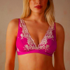 Womens Intimissimi Pretty Flowers Lara Triangle Clothing Pink / White