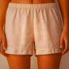 Women's Intimissimi Yacht Night Linen Shorts Beige | Pajama Clothing