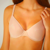 Beige Intimissimi Francesca Ultralight Microfiber Balconette Bra