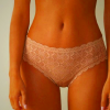 Beige Intimissimi Lace Hipster Brazilian Panties for Women
