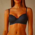 Intimissimi Sofia Balconette Lace Bra Black - Women's Clothing