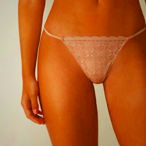 Beige Intimissimi Lace String Thong for Women - Size XS to XXL