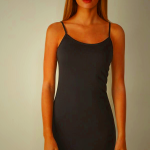 Women's Intimissimi Ultrafresh Supima Cotton Slip - Black