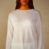 Women's Intimissimi Timeless Heritage Long Sleeve Top White