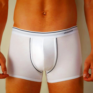 White/Blue Intimissimi Supima® Cotton Men's Underwear
