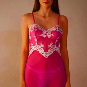 Women's Intimissimi Pretty Flowers Babydoll - Pink/White