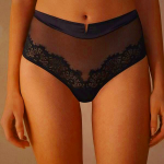 Intimissimi Women's Black Hipster Brazilian Panties - Stunning Beauty Collection
