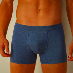 Men's Intimissimi Supima Cotton Loose Fit Underwear Blue