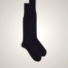 Black Mens Intimissimi Tall Cashmere-Silk-Cotton Blend Socks