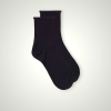 Men's Intimissimi No-Show Socks in Stretch Supima Cotton - Black