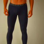 Blue Intimissimi Modal-Cashmere Leggings for Men | Soft Knitwear