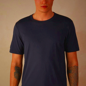 Blue Intimissimi Regular Fit Supima® Cotton Men's Knitwear