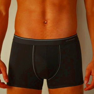 Black/Deep Grey Intimissimi Supima® Cotton Men's Underwear