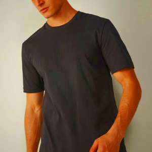 Men's Intimissimi Cotton Jersey Black Clothing