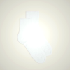 White Men's Intimissimi Terry Cloth No-Show Socks