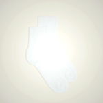 White Men's Intimissimi Terry Cloth No-Show Socks