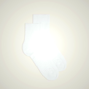 White Men's Intimissimi Terry Cloth No-Show Socks